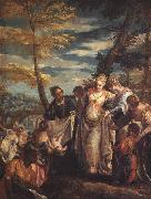 VERONESE (Paolo Caliari) The Finding of Moses aer oil painting on canvas